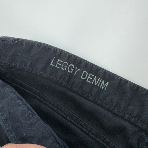 J.Crew Jeans Womens 29 Black Leggy Denim Skinny‎ Mid Rise Cotton - Picture 6 of 10